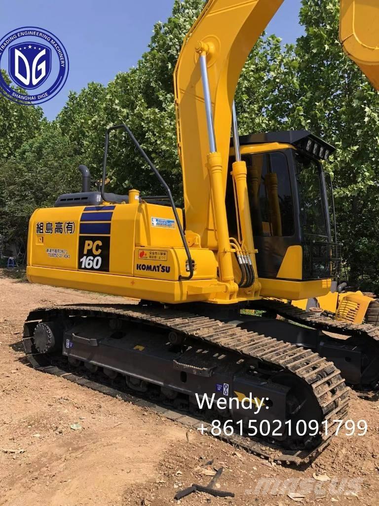 Komatsu PC 160 Kāpurķēžu ekskavatori