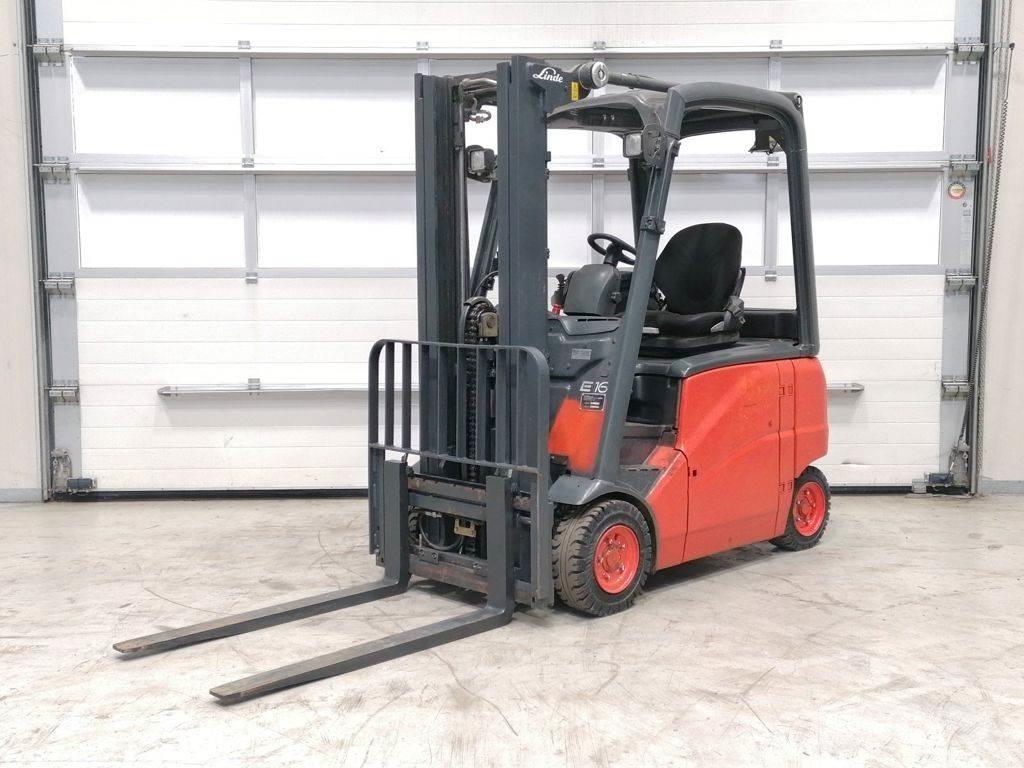 Linde E16PH-01 Elektriskie iekrāvēji