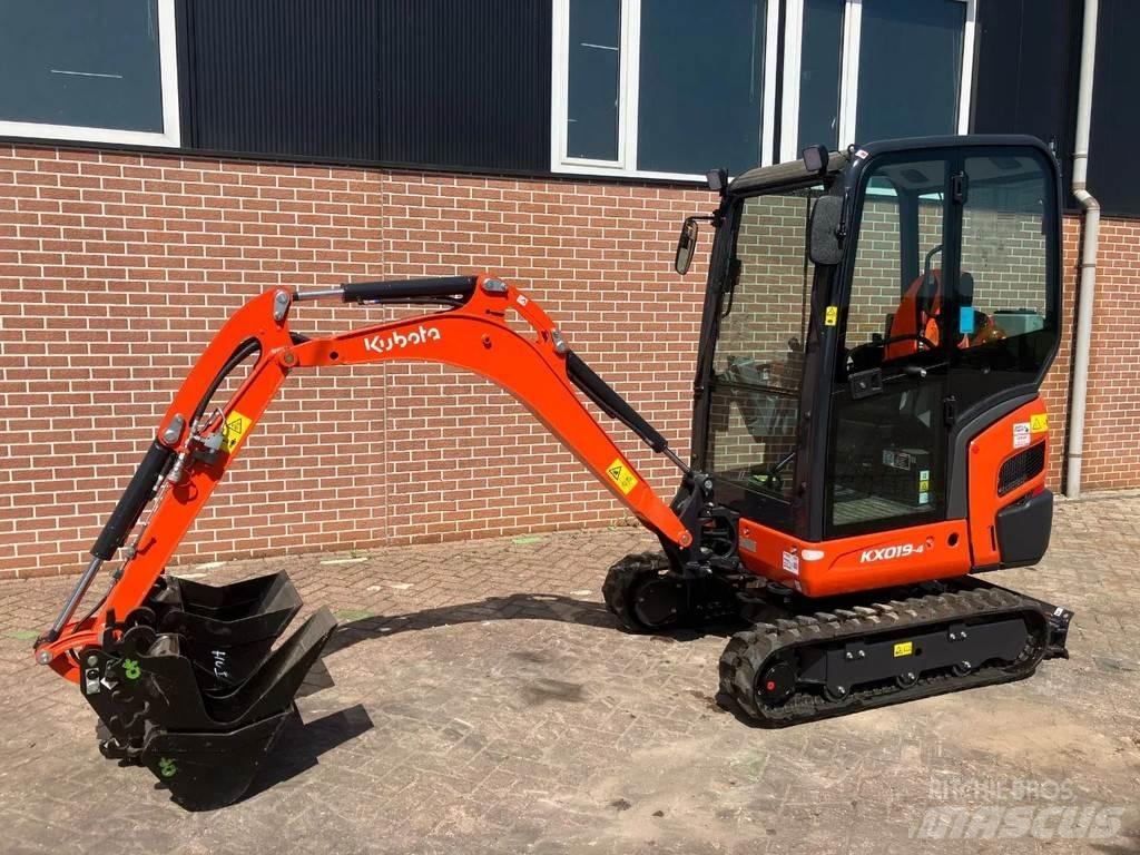 Kubota KX019 4 Mini ekskavatori < 7 t
