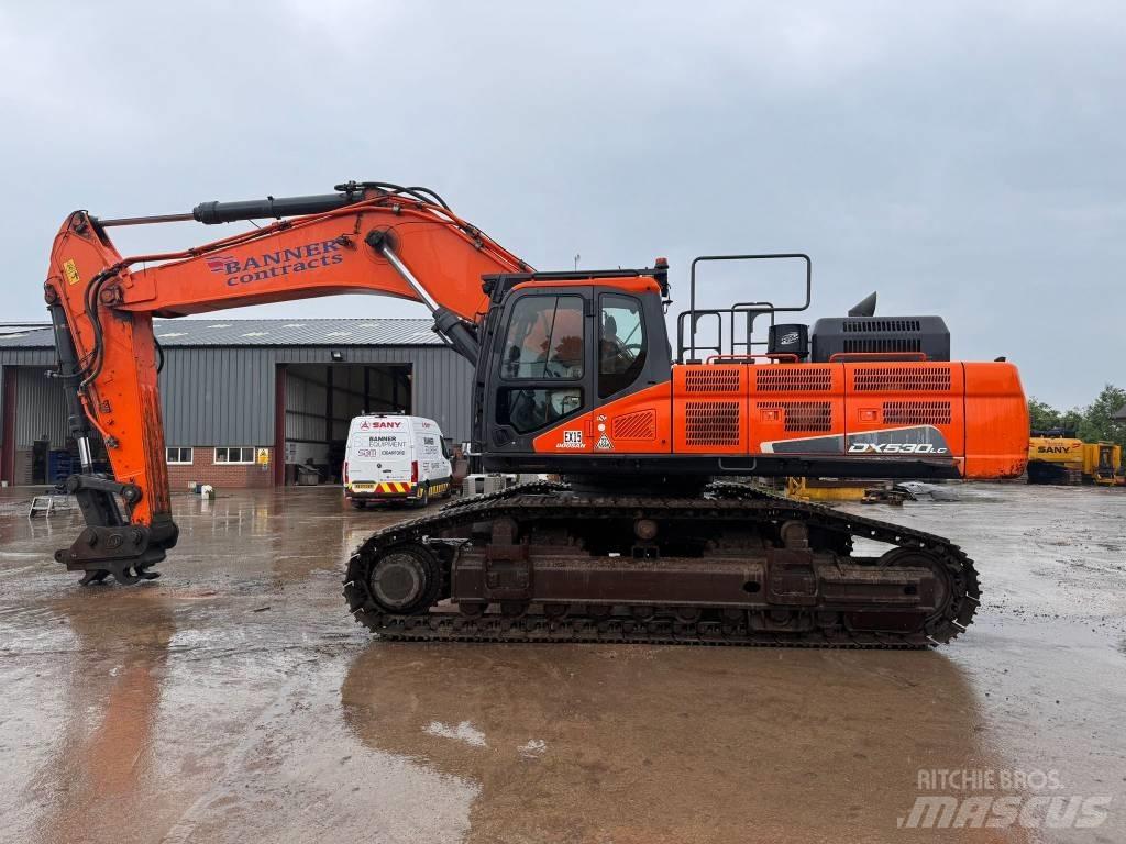 Doosan DX 530 LC-5 Kāpurķēžu ekskavatori