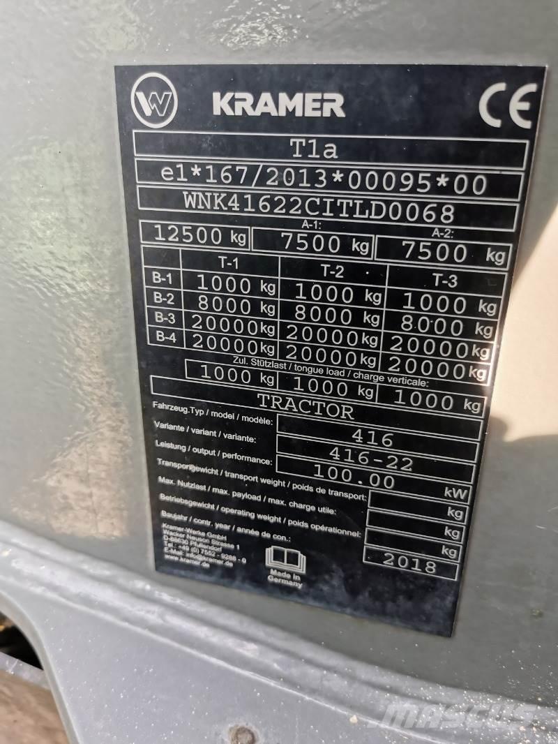 Kramer KT447 Teleskopiskie manipulatori
