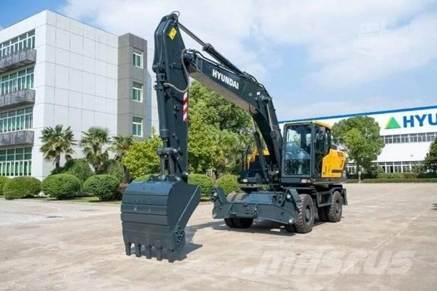 Hyundai HW210 Ekskavatori uz riteņiem