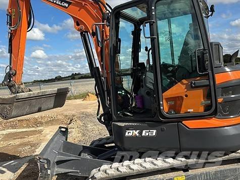 Develon DX 63-7 Mini ekskavatori < 7 t