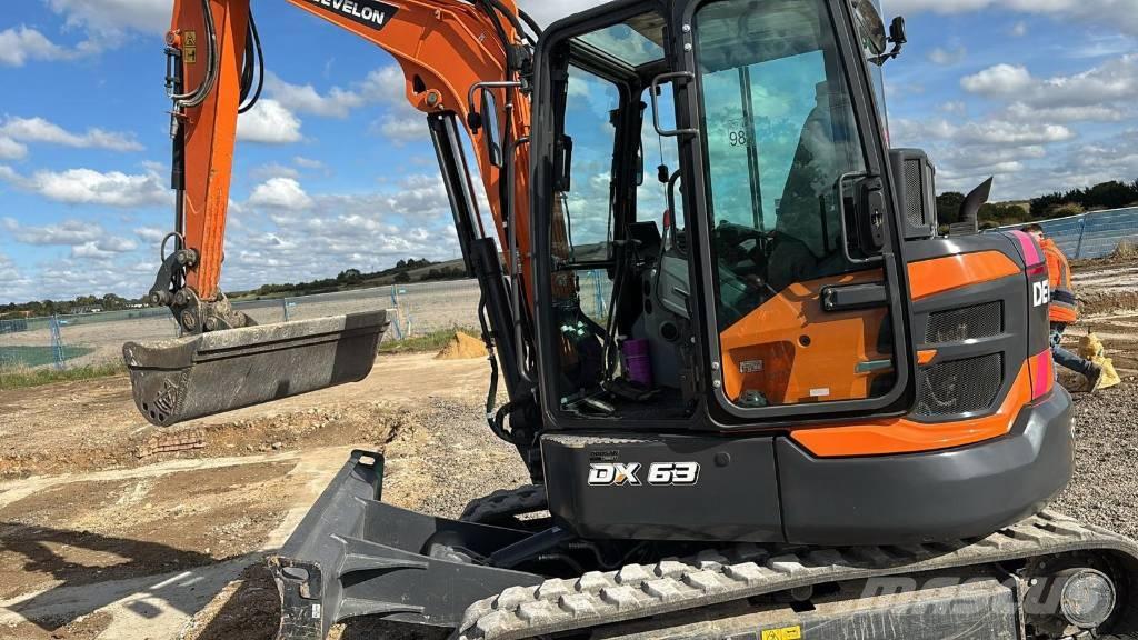 Develon DX 63-7 Mini ekskavatori < 7 t