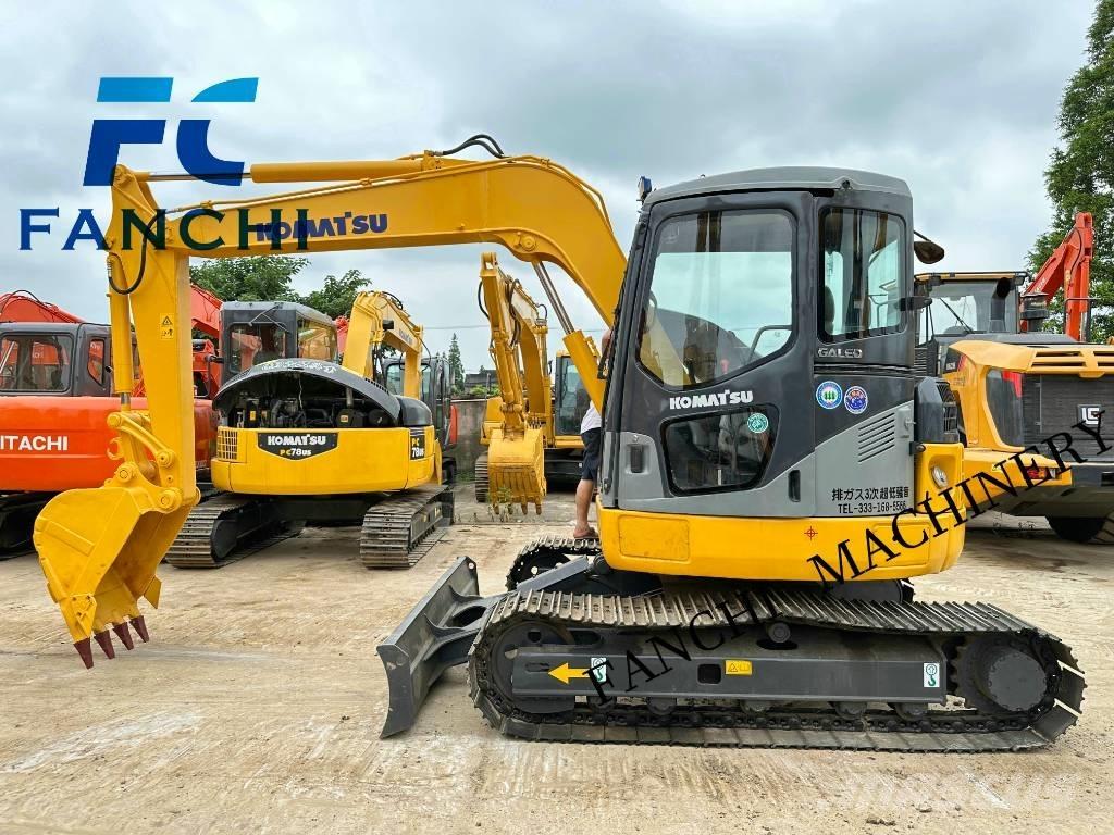 Komatsu PC78US Kāpurķēžu ekskavatori