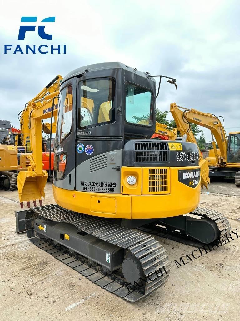 Komatsu PC78US Kāpurķēžu ekskavatori