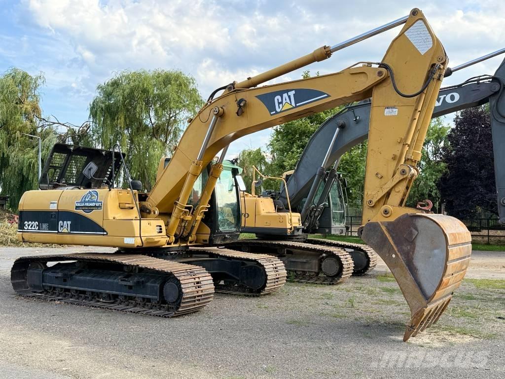 CAT 322 CL Kāpurķēžu ekskavatori