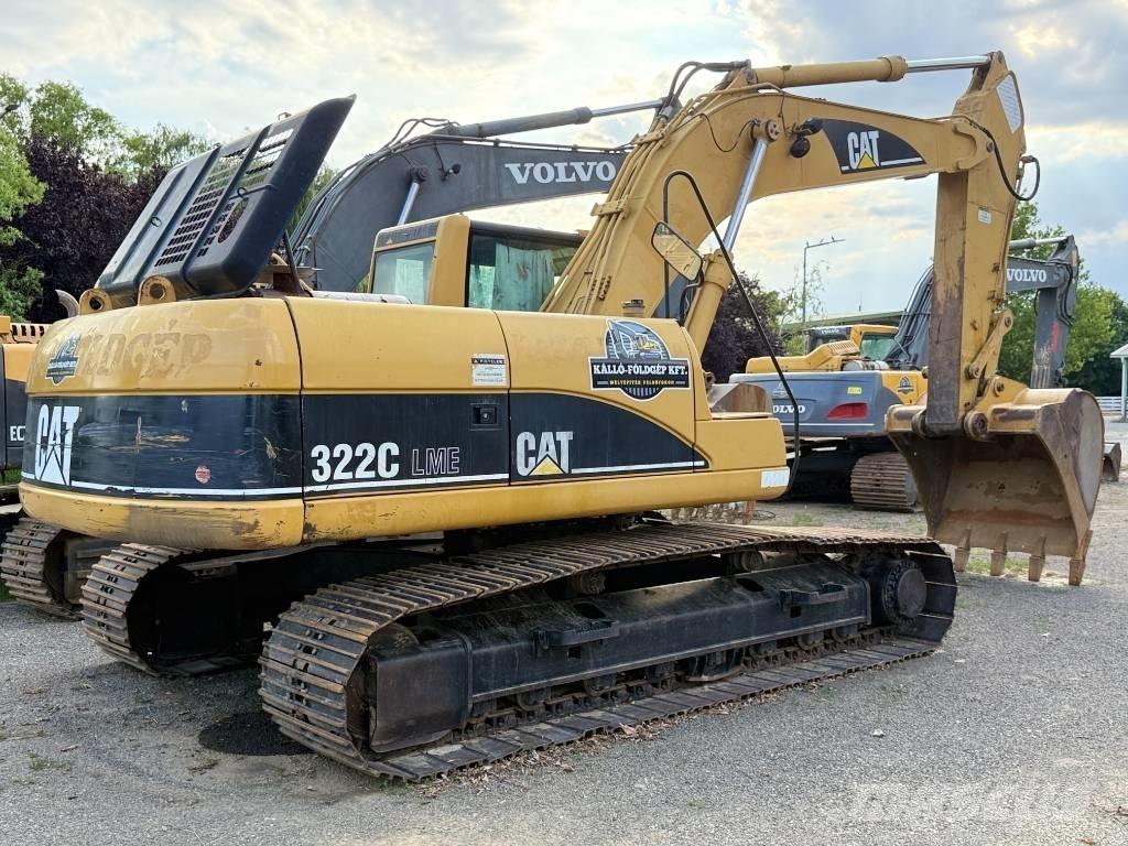 CAT 322 CL Kāpurķēžu ekskavatori
