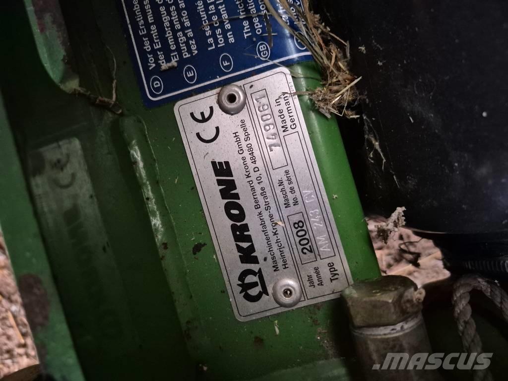 Krone AM 243 CV Pļaujmašīnas
