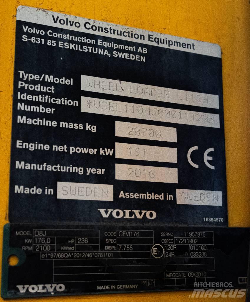 Volvo L 110 H Iekrāvēji uz riteņiem