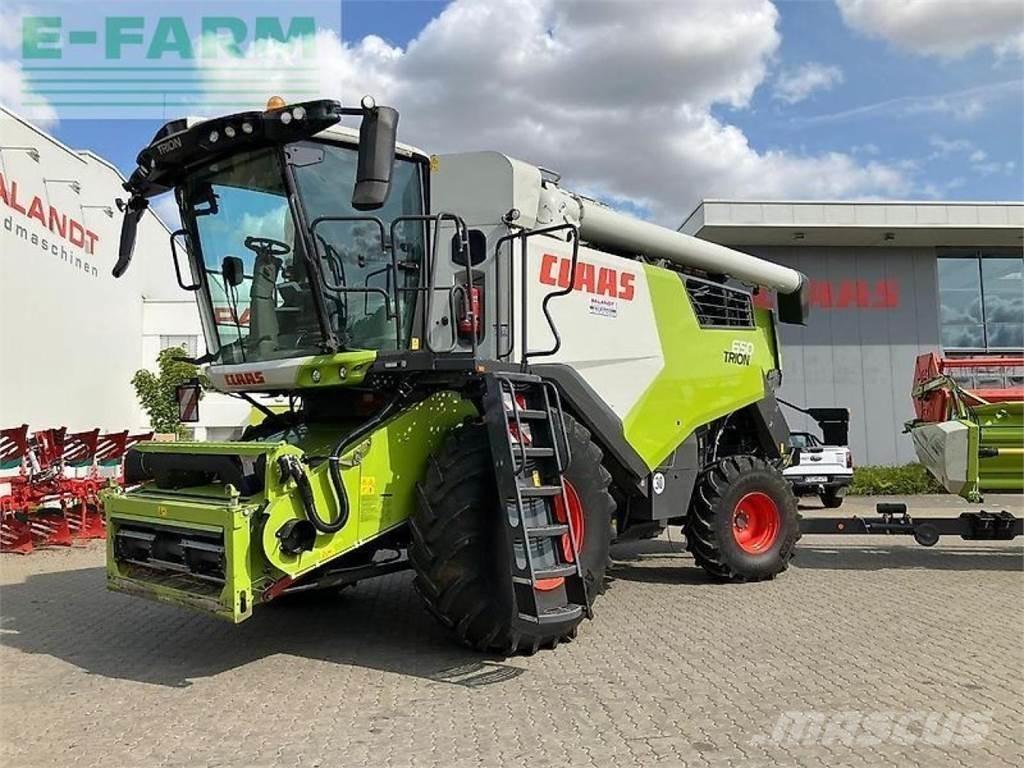 CLAAS trion 650 Ražas novākšanas kombaini