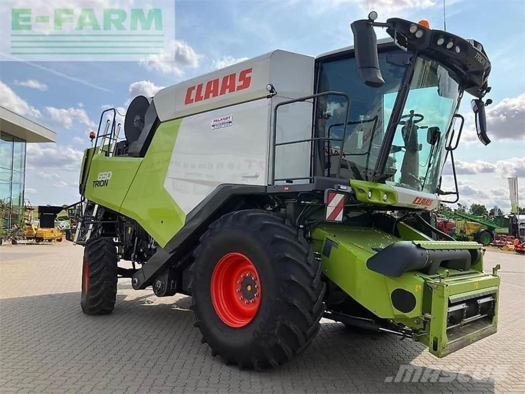 CLAAS trion 650 Ražas novākšanas kombaini
