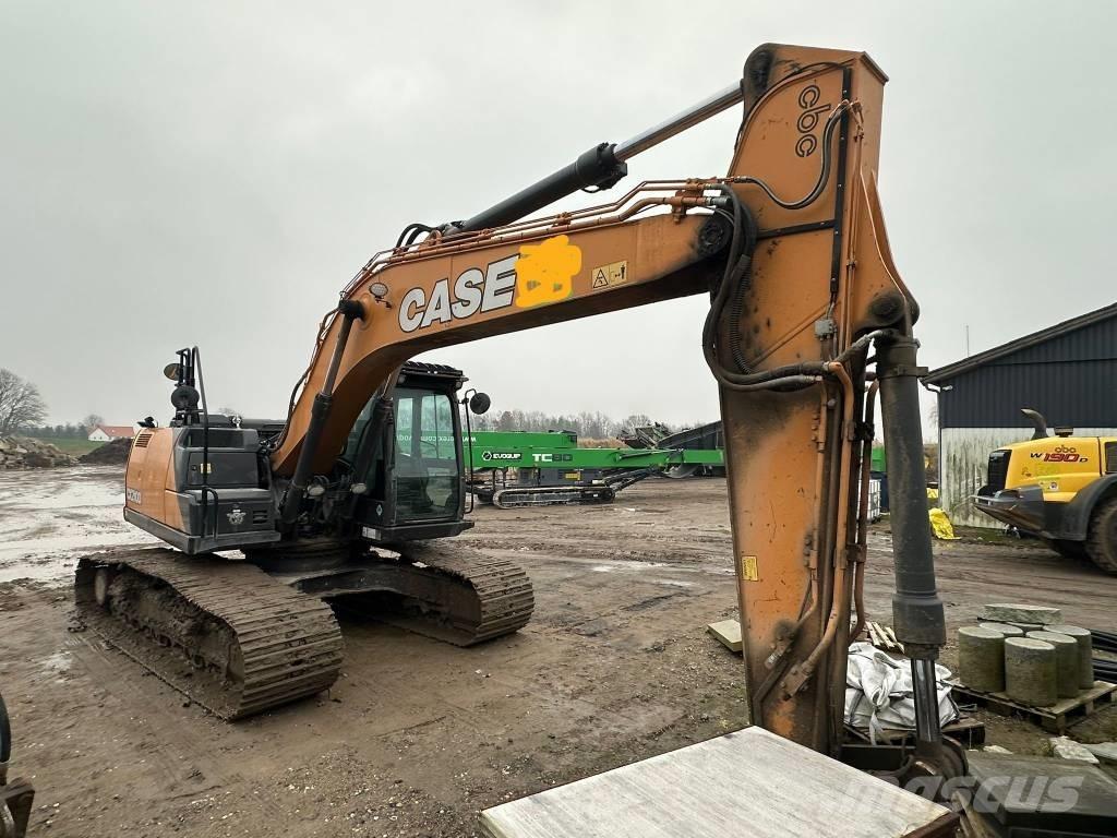 CASE CX 210 D Kāpurķēžu ekskavatori