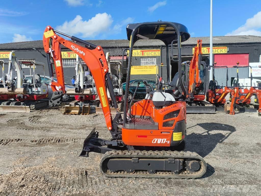 Kubota U 17-3 Mini ekskavatori < 7 t