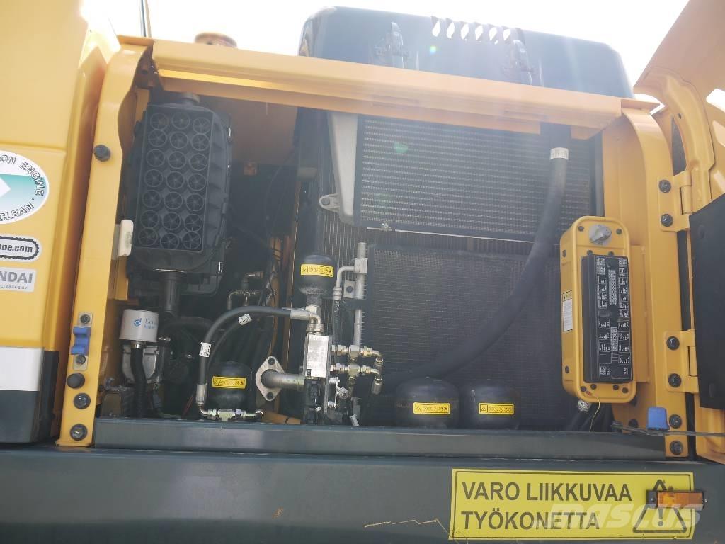 Hyundai R 180 W-9A Ekskavatori uz riteņiem