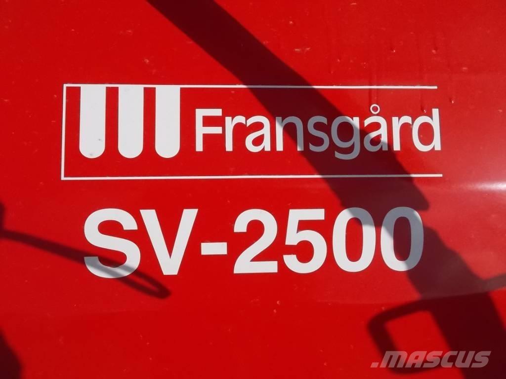 Fransgård SV 2500 Grābekļi un siena ārdītāji