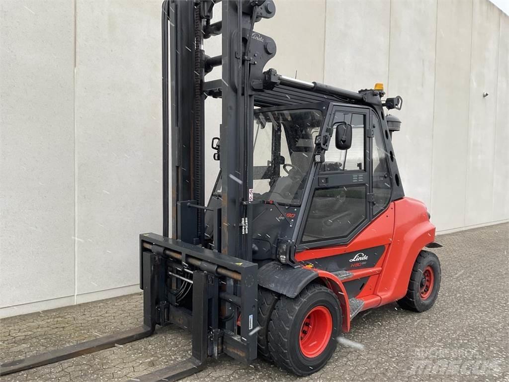 Linde H80D-03/900 Tehnika ar dīzeļa dzinēju