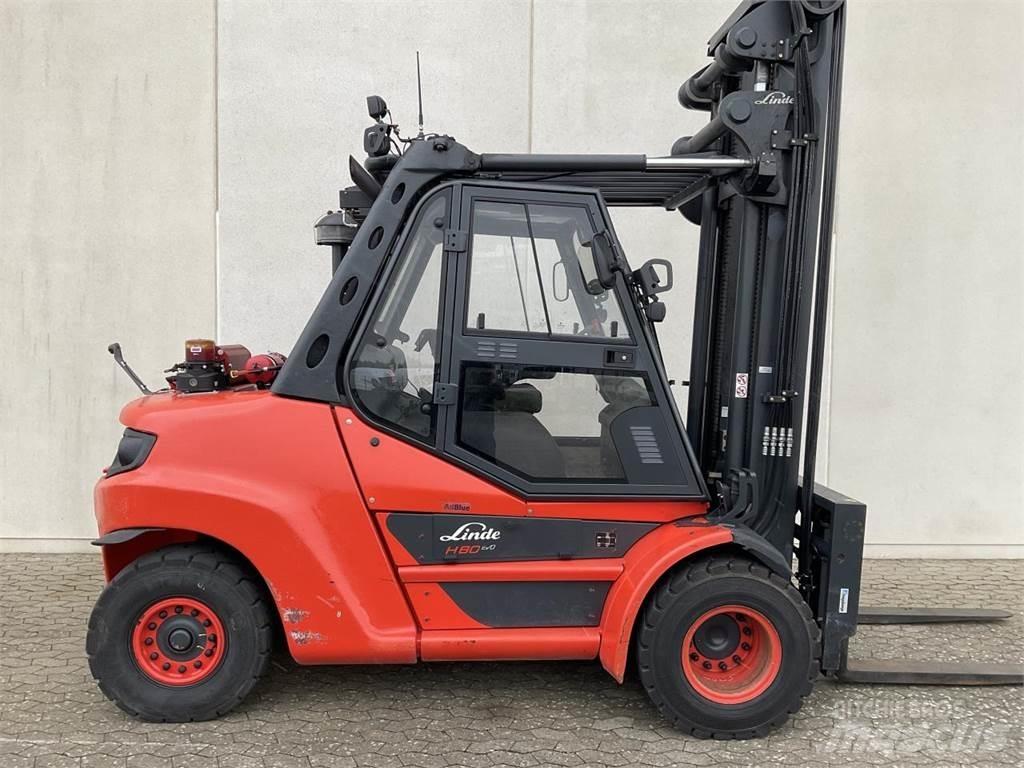 Linde H80D-03/900 Tehnika ar dīzeļa dzinēju