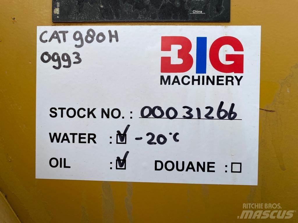 CAT 980H Iekrāvēji uz riteņiem
