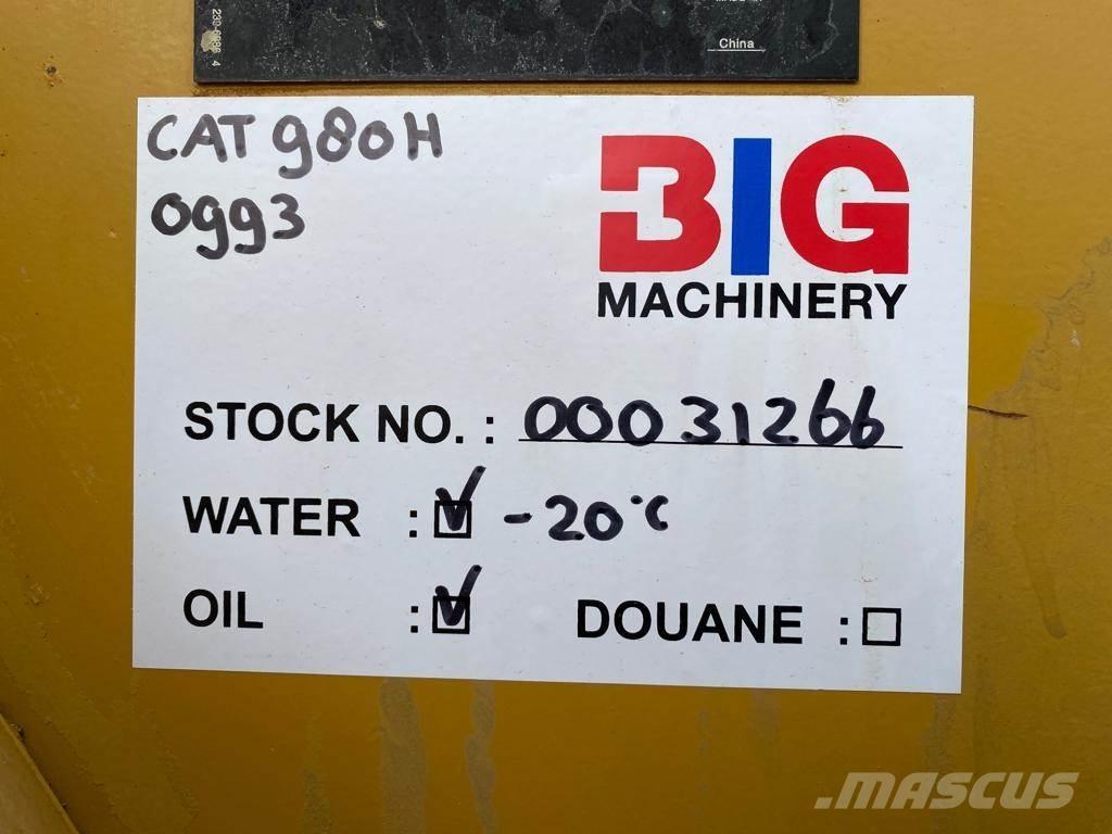 CAT 980H Iekrāvēji uz riteņiem