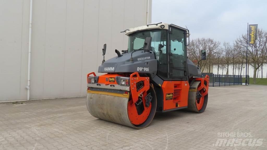 Hamm DV +90i VO-S Divvalču grunts veltņi