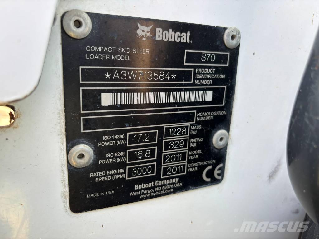 Bobcat S 70 Lietoti riteņu kompaktiekrāvēji