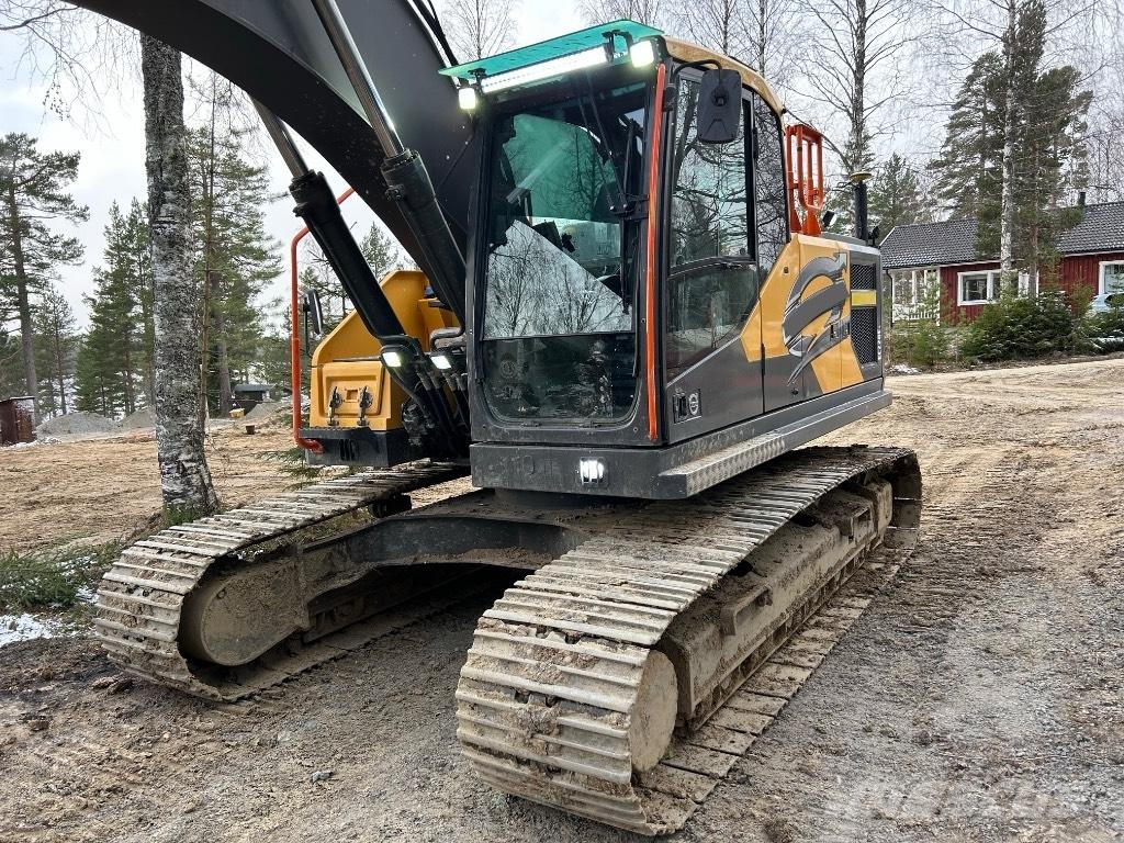 Volvo EC 220 EL Kāpurķēžu ekskavatori