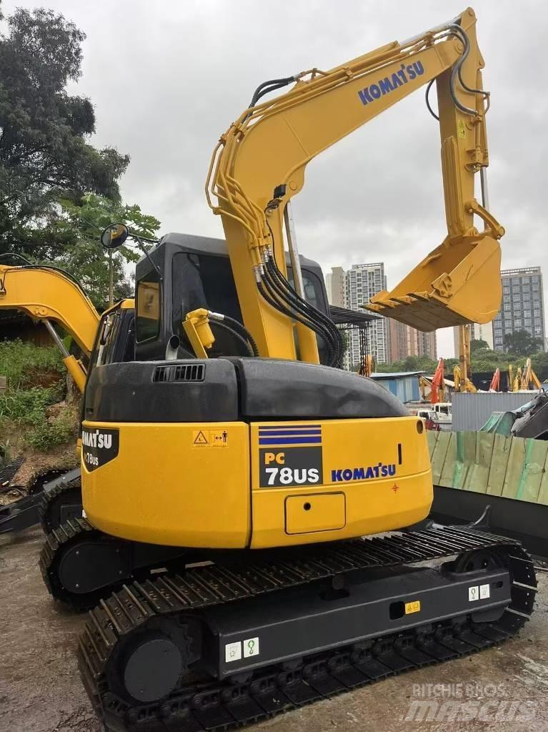 Komatsu PC 78 US Kāpurķēžu ekskavatori