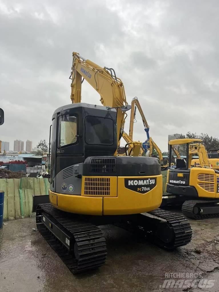 Komatsu PC 78 US Kāpurķēžu ekskavatori