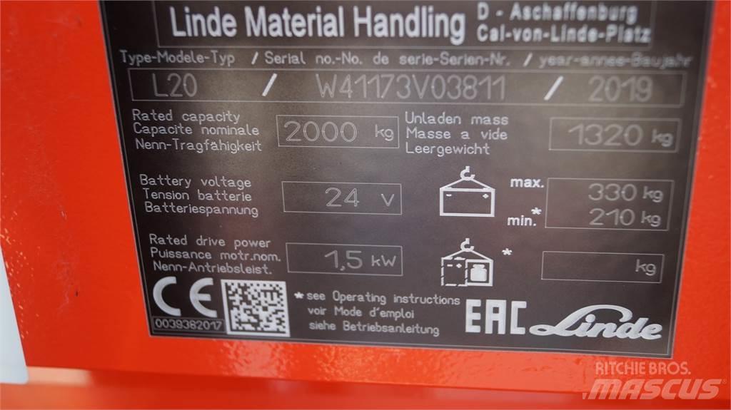 Linde L20i Krautnētāji