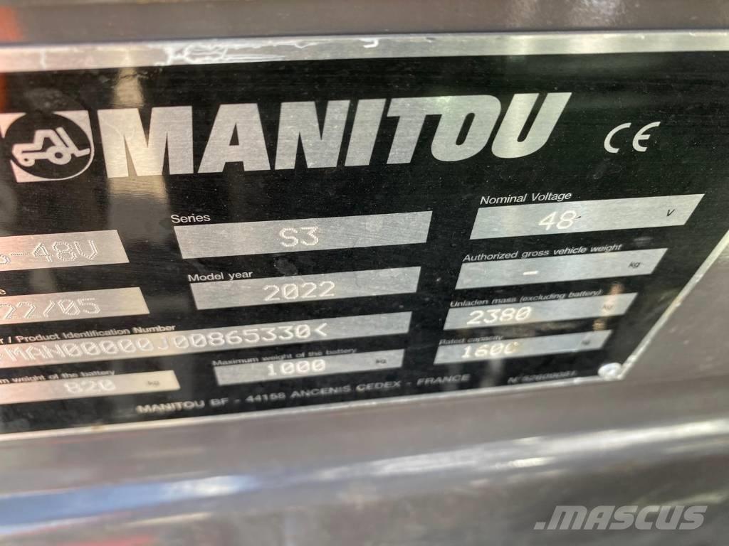 Manitou ME 316 Elektriskie iekrāvēji