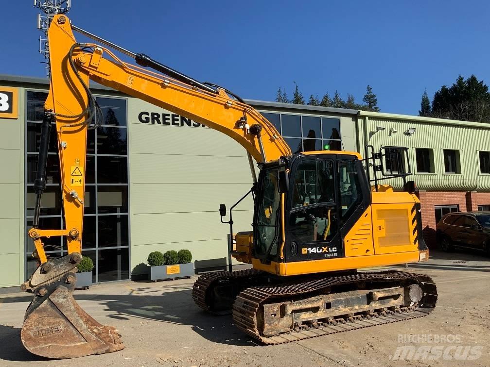 JCB 140X LC Kāpurķēžu ekskavatori