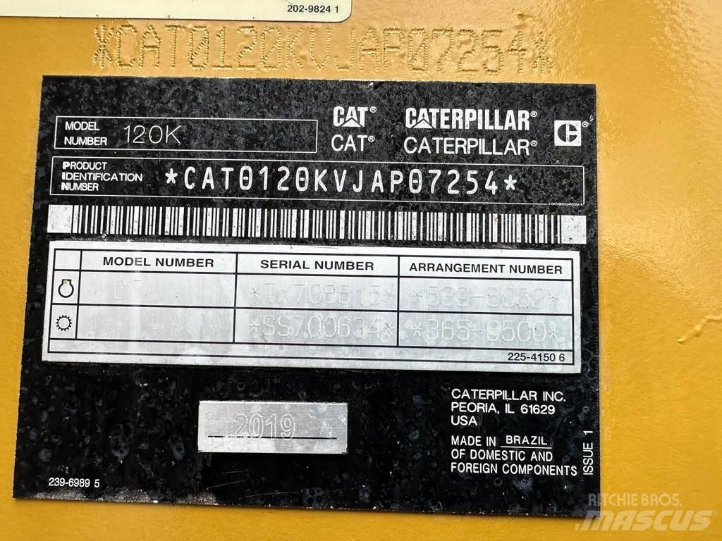 CAT 120K Greideri