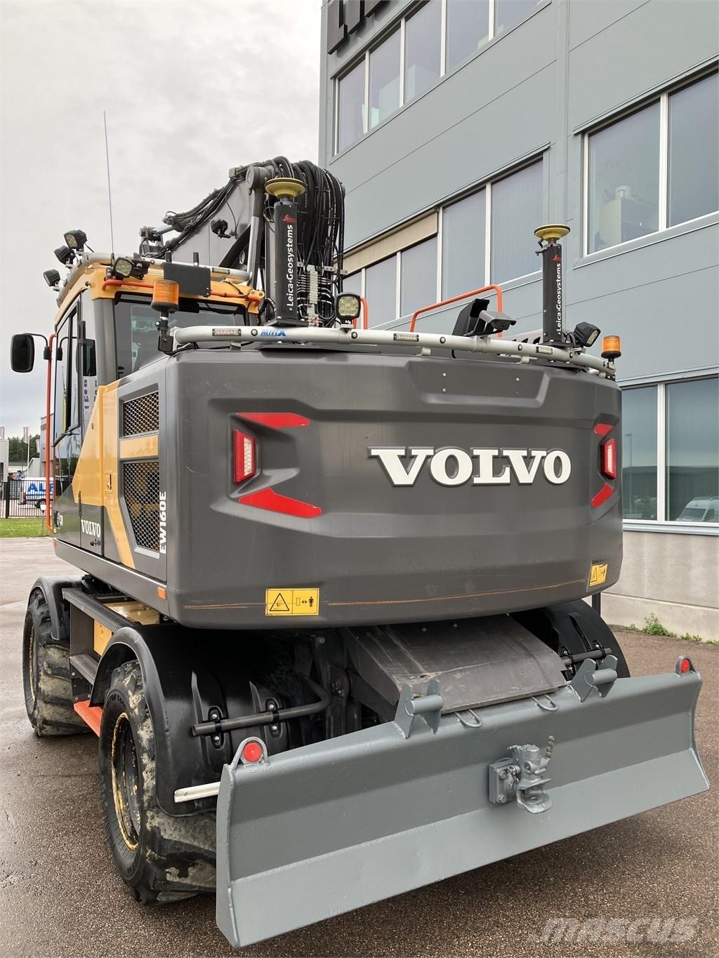 Volvo EW 160 E Ekskavatori uz riteņiem
