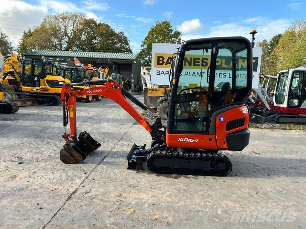 Kubota KX 016-4 Mini ekskavatori < 7 t