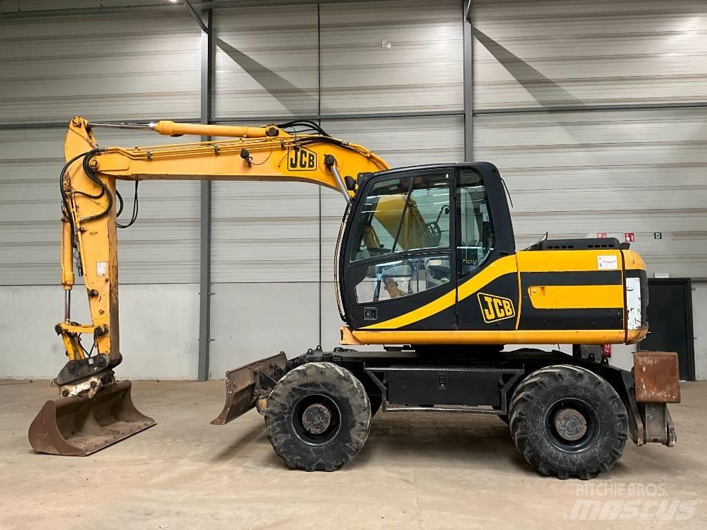 JCB JS 145 W Ekskavatori uz riteņiem