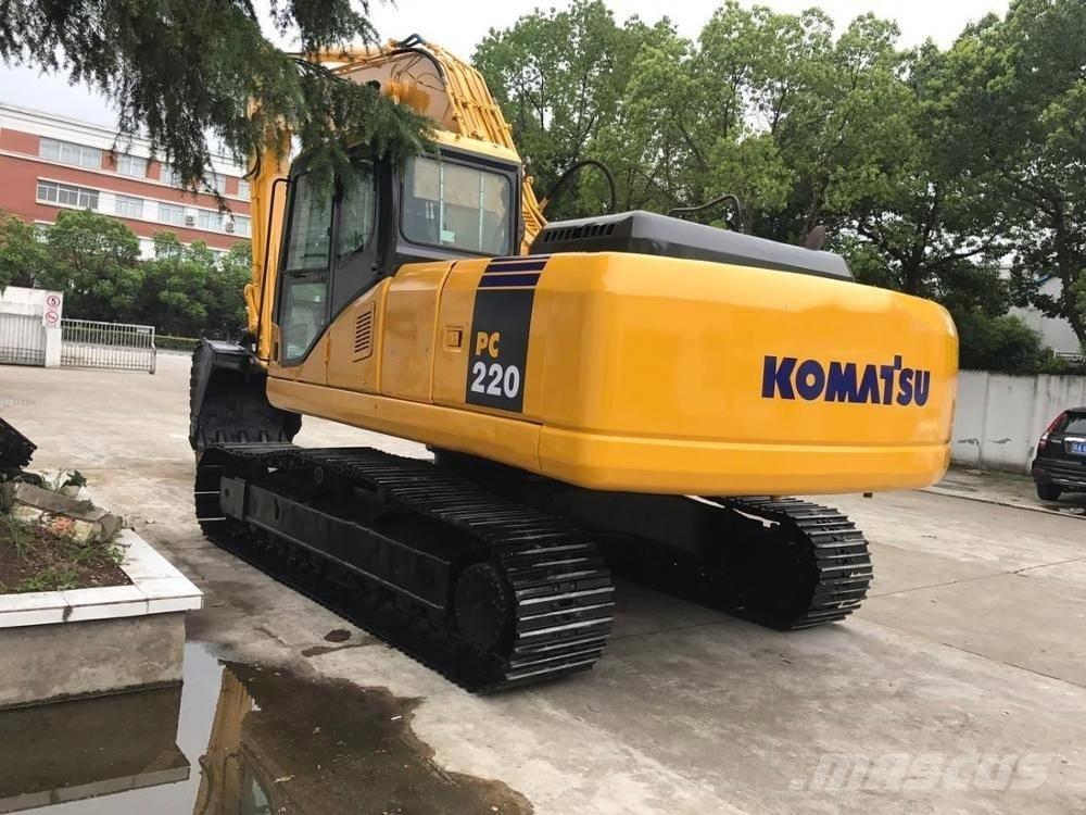Komatsu PC 220-7 Kāpurķēžu ekskavatori