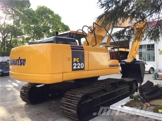 Komatsu PC 220-7 Kāpurķēžu ekskavatori