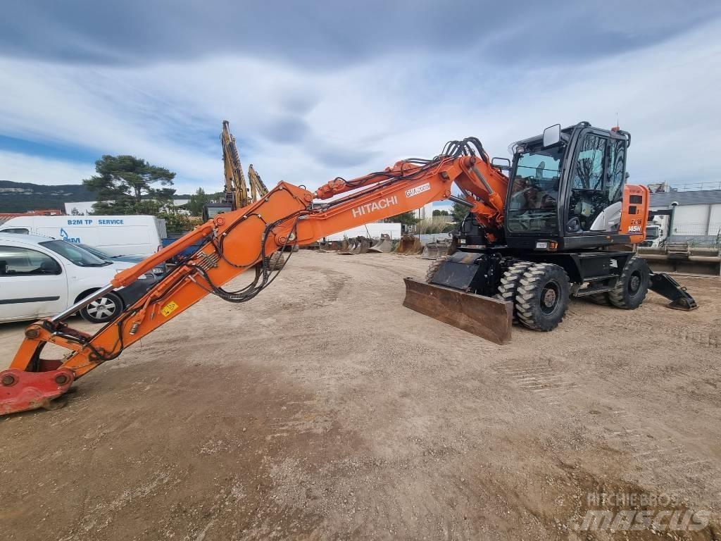 Hitachi ZX145W Ekskavatori uz riteņiem