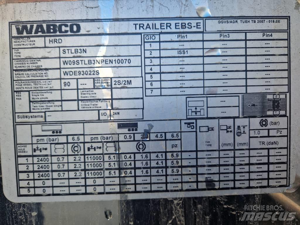 HRD Semitrailer Citas piekabes