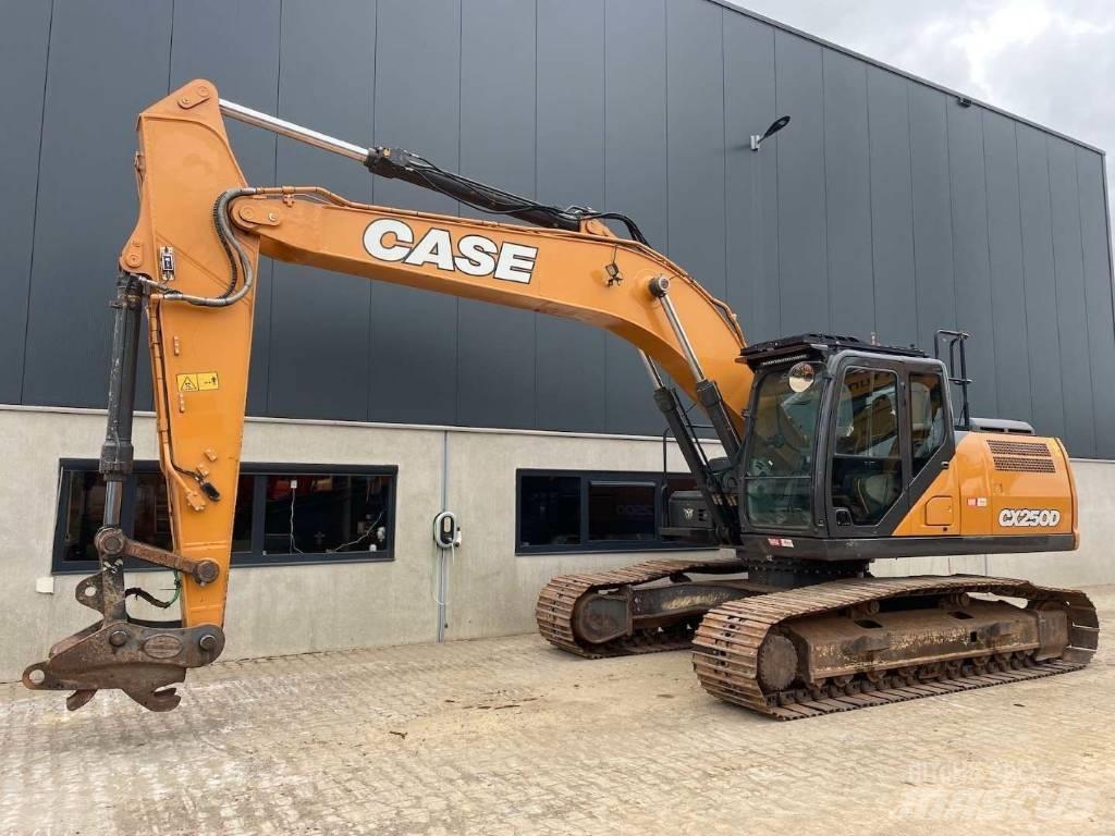 CASE CX 250 D Kāpurķēžu ekskavatori