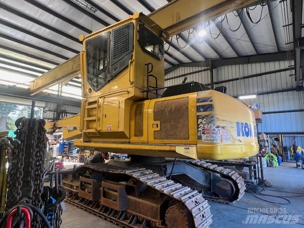 Komatsu PC210LL-10 Baļķu iekrāvēji
