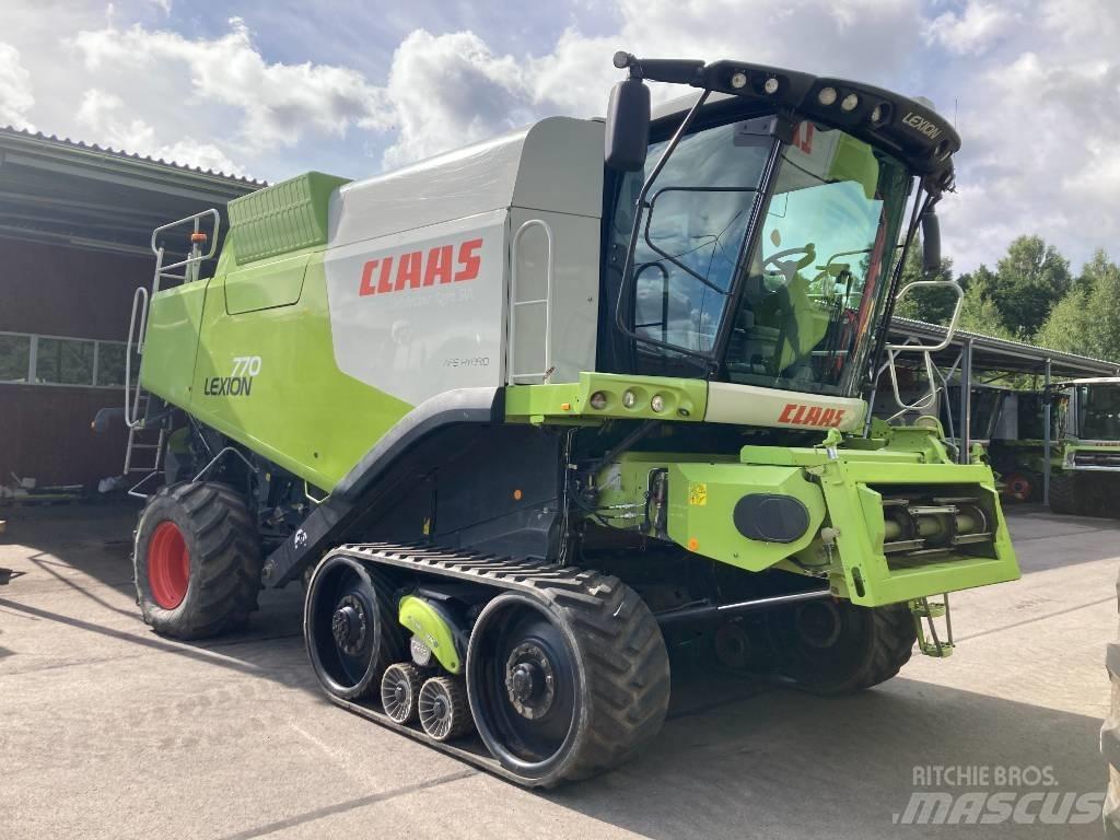 CLAAS Lexion 770 TT Ražas novākšanas kombaini