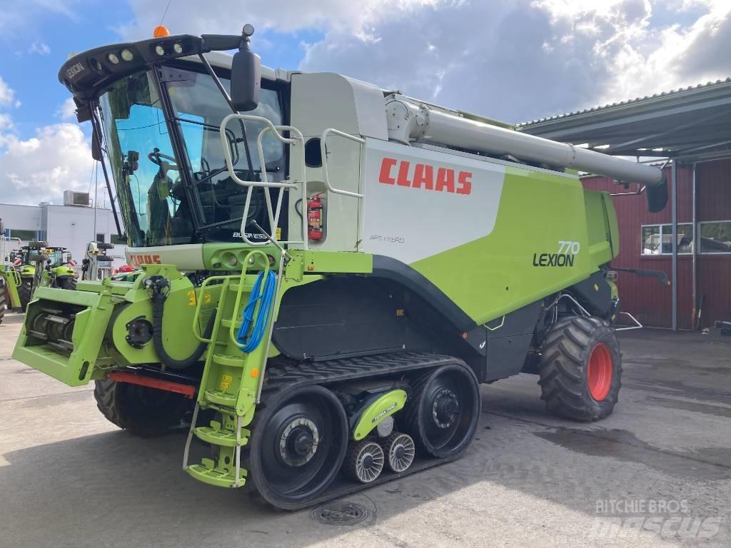 CLAAS Lexion 770 TT Ražas novākšanas kombaini