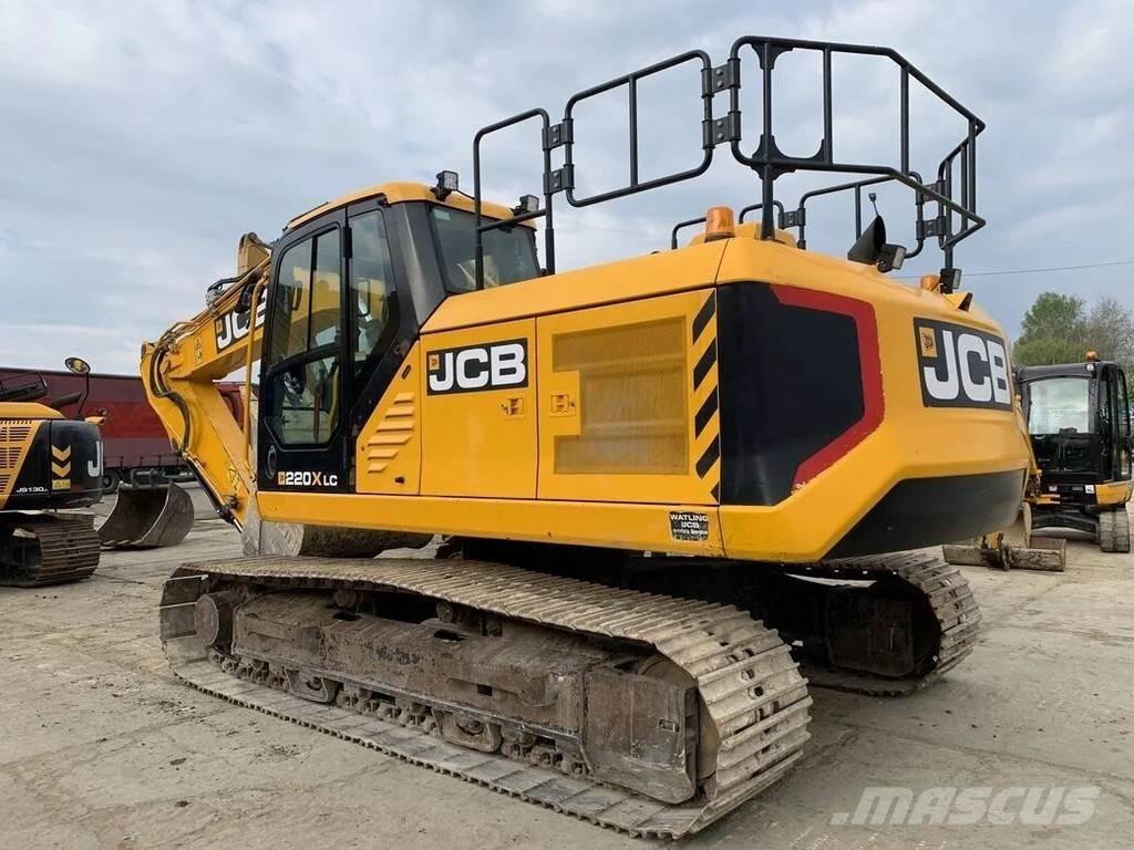 JCB JS220X Kāpurķēžu ekskavatori