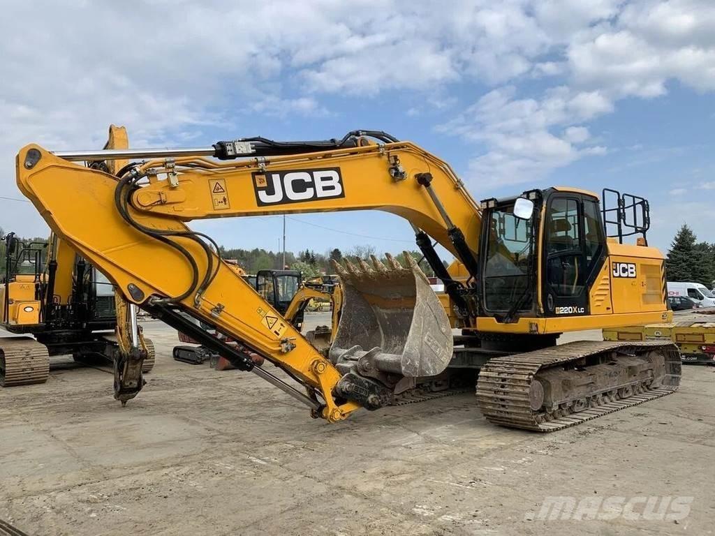 JCB JS220X Kāpurķēžu ekskavatori