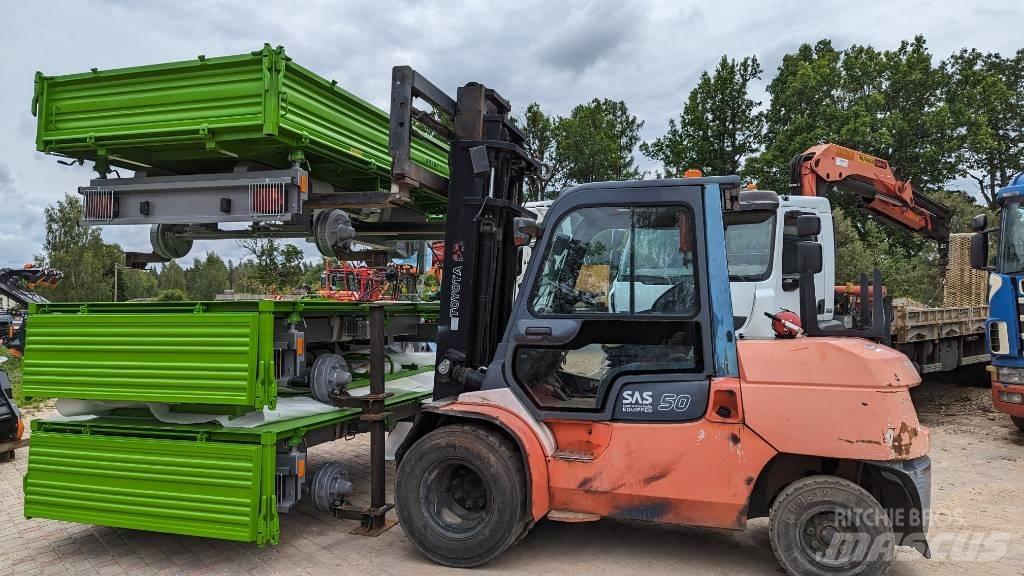 Toyota 7 FD A 50 Tehnika ar dīzeļa dzinēju