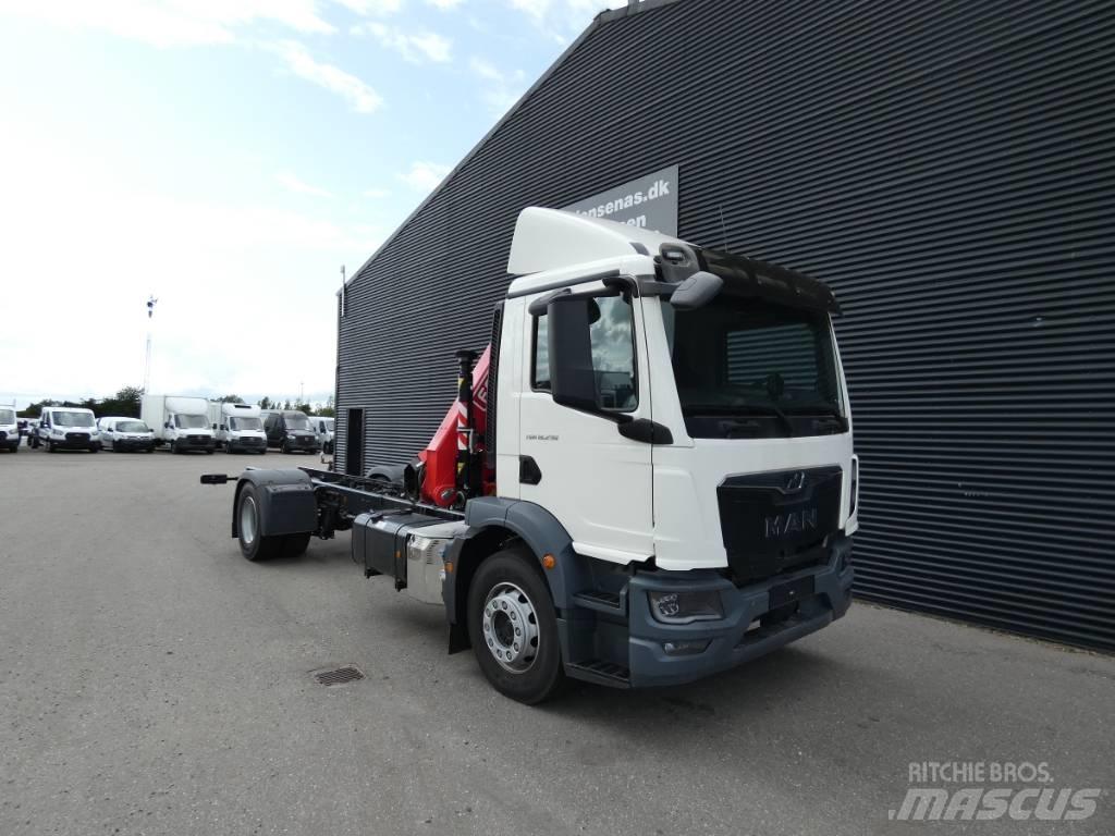 MAN TGM 18.290 Smagās mašīnas ar celtni