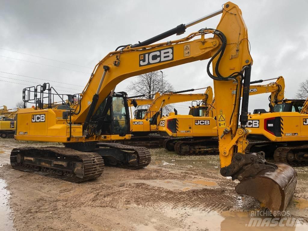 JCB 220 XL Kāpurķēžu ekskavatori