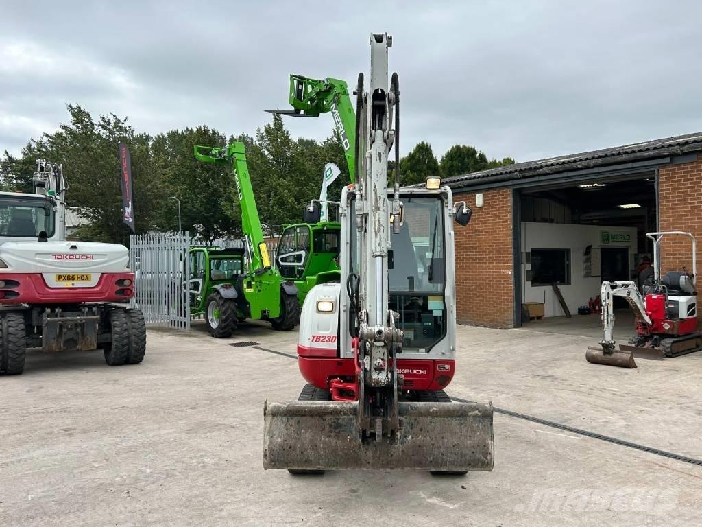 Takeuchi TB 230 Mini ekskavatori < 7 t